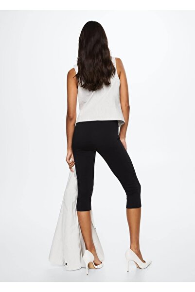 MANGO Woman Dekoratif Dikişli Tayt