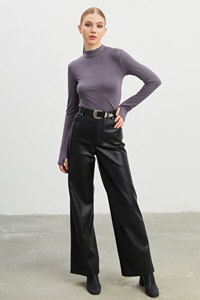 Bipantolon Γυναικείο λευκό γκρι κορμάκι 2 τεμαχίων με λεπτομέρεια στα δάχτυλα