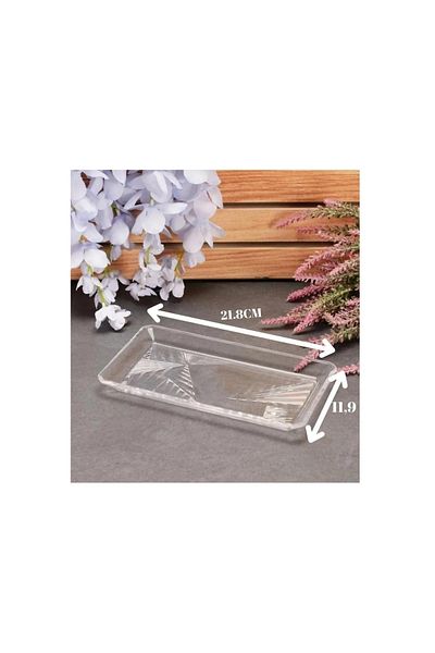 Paşabahçe Madlen 2-Piece Rectangular Small Serving Plate 68154