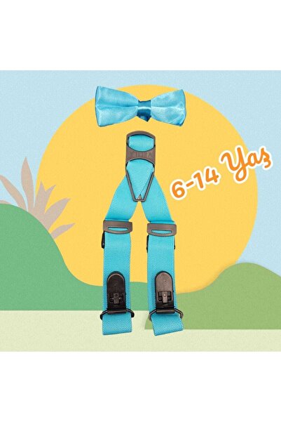Trenderrs Комплект підтяжок і метеликів для хлопчиків, 2 шт., 6–14 років
