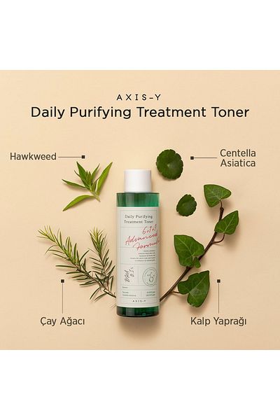 AXIS-Y 200ml Containing Salicylic Acid - Sebum Balancing and Purifying Tonic