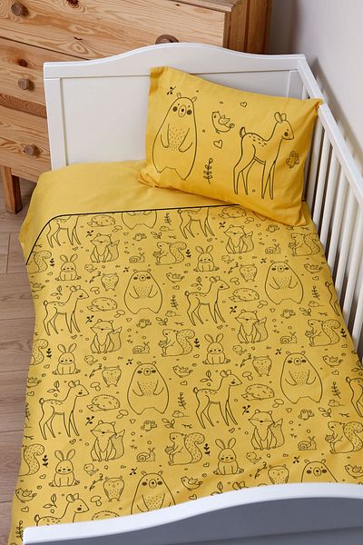 Tuğba Kuğu Linen Duvet Cover Set - Single (160x220)