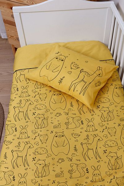 Tuğba Kuğu Linen Duvet Cover Set - Single (160x220)