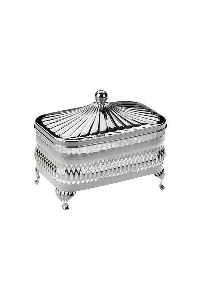 QUEEN ANNE English Silver Butter Plate 13 X 8.5 Cm