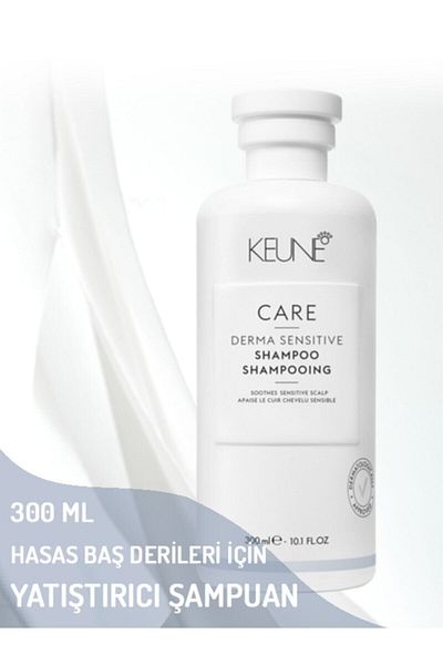 Keune Derma Sensitive 300 Ml Soothing Shampoo - For Sensitive Scalp