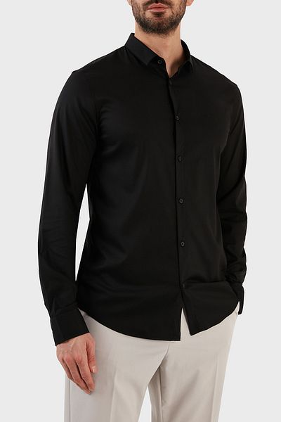 Armani Exchange Μακρυμάνικο πουκάμισο με κανονική εφαρμογή Ανδρικό πουκάμισο 8nzc49 Znyxz 1200