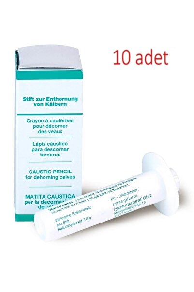 Dedeks Boynuz Köreltme Yakma Kostik Kalemi 10 Adet