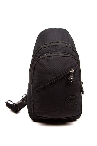 Newish Unisex Crinkle Waterproof Bag, Cross Strap Shoulder And Chest Bag, Bodybag, Black Color