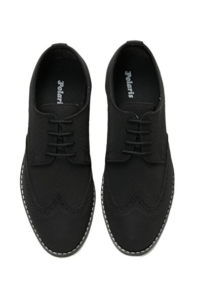 Polaris 356386.m3fx Siyah Erkek Klasik Ayakkabı