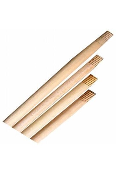 Hedisam Wooden Screw Brush Dustpan Broom Handle 150 Cm 2 Pieces
