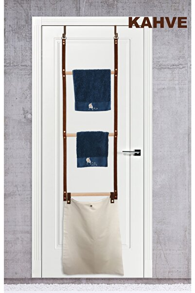 Bundera Katlanabilir Deri Banyo Kirli Çamaşır Sepeti Çamaşırlık Ve Havlupan H...