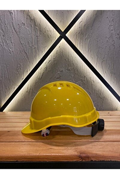 Veo Vidalı Sarı Baret