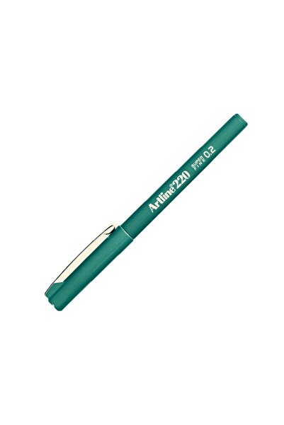 artline 220 Fineliner Ince Uçlu Yazı Ve Çizim Kalemi 0,2mm Koyu Yeşil