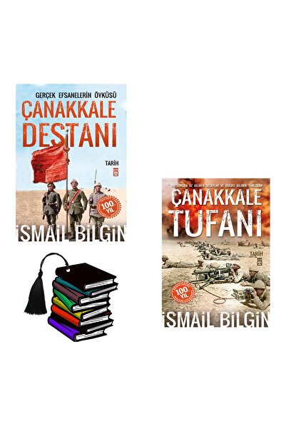Timaş Yayınları Ismail Bilgin - Çanakkale Destanı - Çanakkale Tufanı - Yırtıl...
