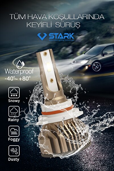STARK 9006 Hb4 Supervision Mini Luxeon Csp Led Xenon Far Ampulü