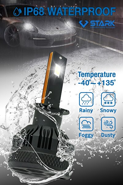 STARK H1 Led Xenon Far Ampulü Full Power Macro Vision Çizgisel Odaklama Özellikli 2023 Yeni Seri