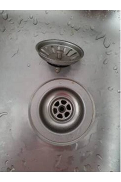 Bitti Bitecek Mutfak Evye Sifonu Süzgeci Paslanmaz Çelik