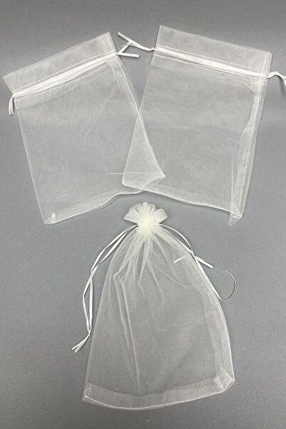 ESPEREST Pungă transparentă din tul 100 bucăți 18x27 cm