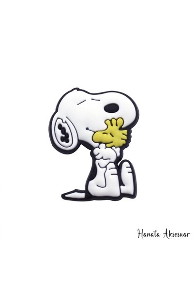 Hanata Aksesuar Terlik Süsü Terlik Aksesuarı Charm Snoopy Tekli