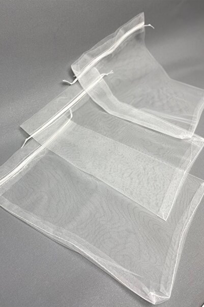 ESPEREST Seccade Ve Çeyizlik Tül Kese 10 Adet (28*40 Cm)