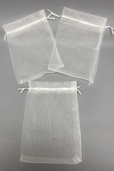 ESPEREST Yasin Boy Ve Hediyelik Şeffaf Tül Kese 25 Adet (18*27 Cm)