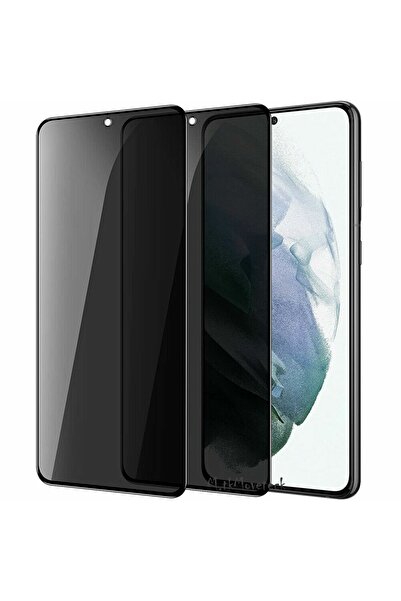 m.tk moveteck Samsung Galaxy A54 5g Uyumlu Mat Buzlu Hayalet Ekran Koruyucu Cam Privacy Gizli Yandan Görünmez Hd