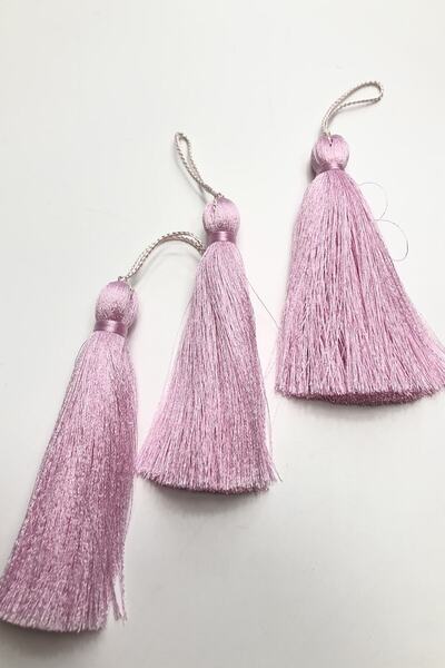 ESPEREST شرابة مفردة وردية 10 سم 1 قطعة