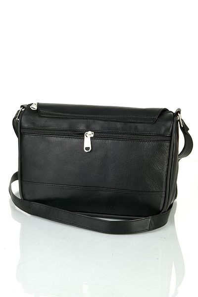 fubileather Geanta de umar Messenger din piele naturala 26x17x7cm
