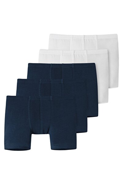 Schiesser 5 Stück Kinder Jungen 95/5 Bio-Baumwolle Retro-Shorts/Hosen