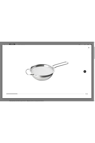 IKEA Klockren Strainer, Stainless Steel, 17 cm