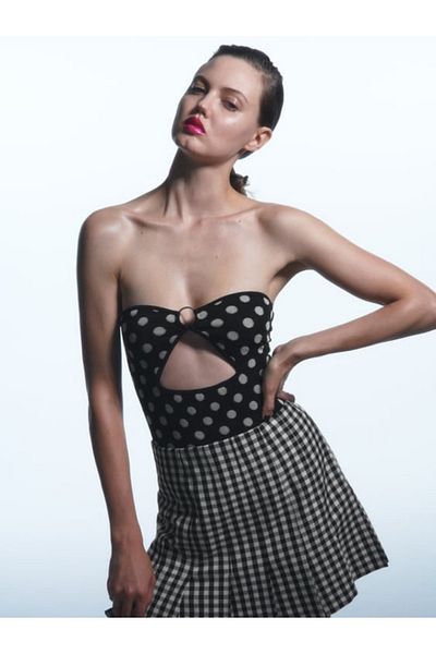 EFABRIC Pudy Bodysuit with Ring Detail