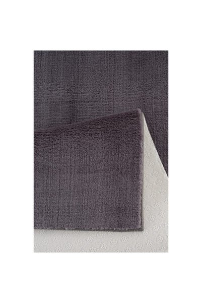 Anatolian Carpet Store Antrasit Post Kaymaz Tabanlı Peluş Halı