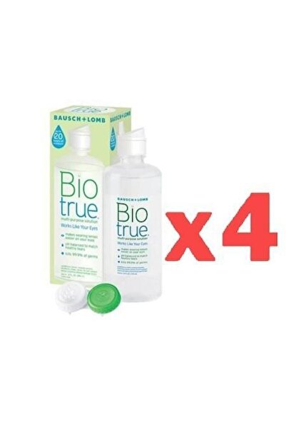 Biotrue Bio True Çok Amaçlı Solüsyon 300 Ml 4 Adet