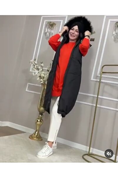 River Butik Uzun Şişme Yelek