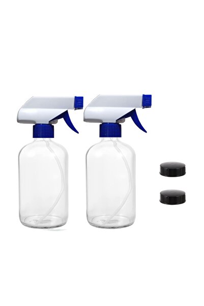 Genel Markalar Boş Fısfıs Sprey Plastik Şişe 500 Ml 2 Adet Şişe Ve 2 Adet Kap...