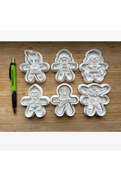 HAFA 3D TASARIM قالب كوكي بتصميم حرب النجوم