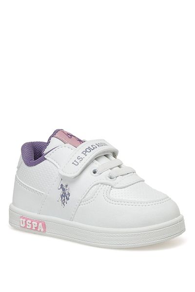 U.S. Polo Assn. Cameron 3fx White Girls Sneaker