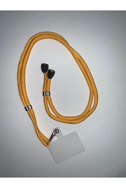 İstanbul Teknoloji Ρυθμιζόμενο λουράκι λαιμού με κορδόνι κινητού τηλεφώνου