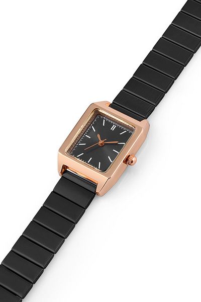Twelve Vintage Mini Rectangle Women's Wristwatch / 80 Series