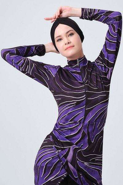 ALFASA Κομψό μακρυμάνικο μαγιό Hijab