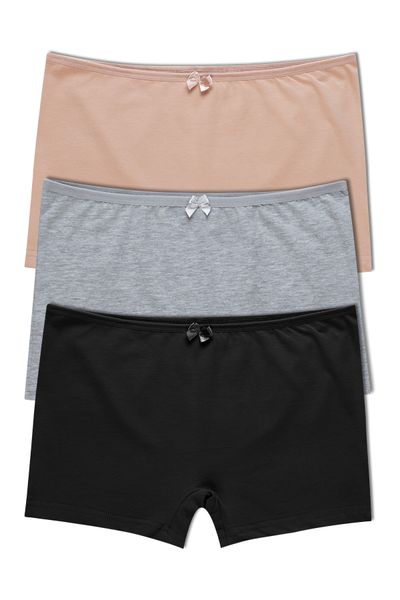 HNX 5-Piece Elastic Short Shorts Women's Panties - Trendyol