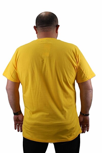 MocGrande Large Size Basic T-Shirt 11100 Yellow
