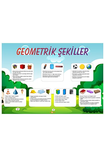 Enmode Geometrik Şekiller Afişi