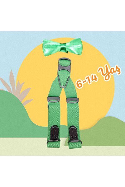 Trenderrs Комплект підтяжок і метеликів для хлопчиків, 2 шт., 6–14 років