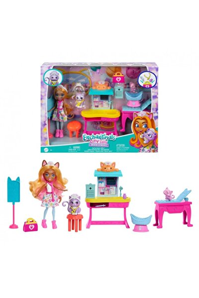 mattel Hlh22 Enchantimals Klinik Oyun Seti