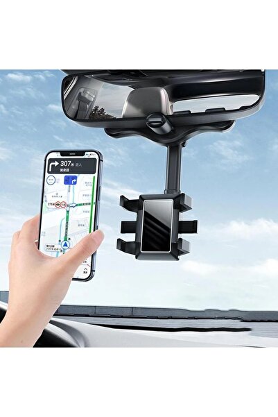 mimtec Araç Içi Uzayan Ayarlanabilir Dikiz Aynası Telefon Tutucu Car Holder (AÇIKLAMAYI OKUYUNUZ)