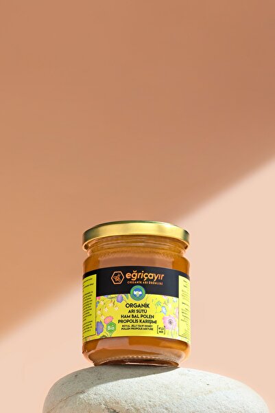Eğriçayır Organik Arısütü Bal Polen Propolis Özel Karışım 240 gr