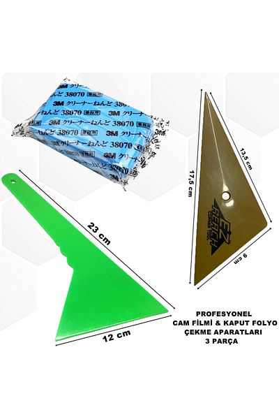 caraks Professional Window Film - Hood Protection and Foil Drawing Apparatus 3 Pieces Set 1stQuality Grp36