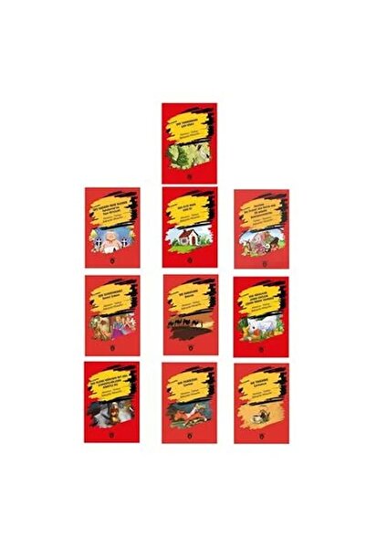 FOM Kitap Almanca-türkçe Bakışımlı Hikaye Seti 10 Kitap