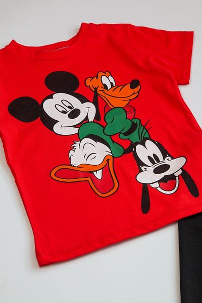The Red Kids Disney Character Summer Set Red
